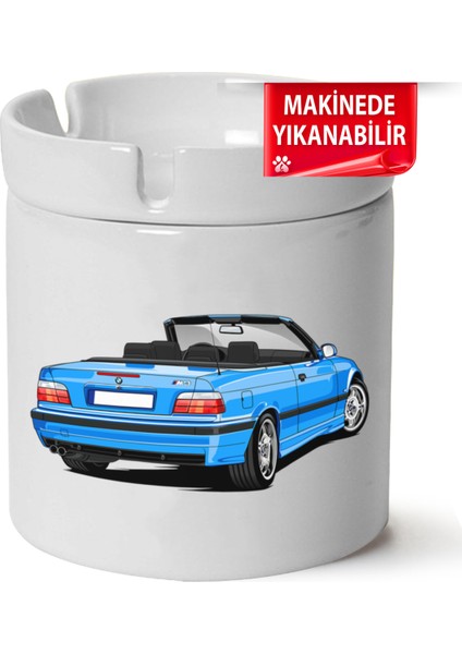 Çakılap Bmw E36 Baskılı Porselen At-Söndür Küllük (Kl-Otmbl-Bmw)