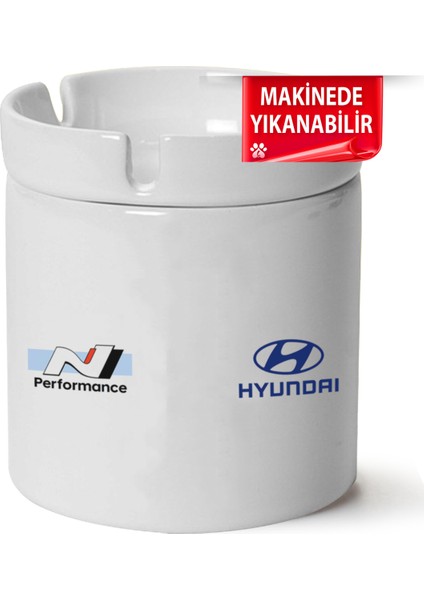 Çakılap Hyundai N Performancebaskılı Porselen At-Söndür Küllük (Kl-Otmbl-Hynd)