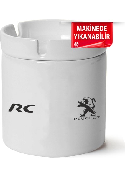 Çakılap Peuegot Rc Logobaskılı Porselen At-Söndür Küllük (Kl-Otmbl-Pgt)