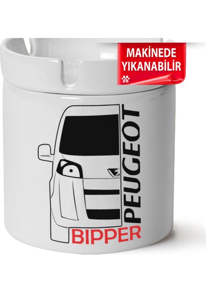 Çakılap Peugeot Bipperbaskılı Porselen At-Söndür Küllük (Kl-Otmbl-Pgt)