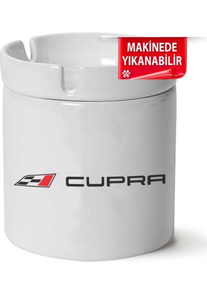 Çakılap Seat Cuprabaskılı Porselen At-Söndür Küllük (Kl-Otmbl-Seat)