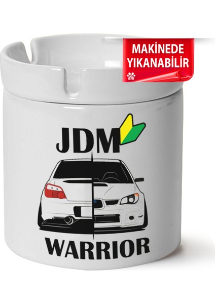 Çakılap Subaru Baskılı Porselen At-Söndür Küllük (Kl-Otmbl-Sbr)