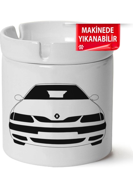 Çakılap Laguna Baskılı Porselen At-Söndür Küllük (Kl-Otmbl-Rnlt)