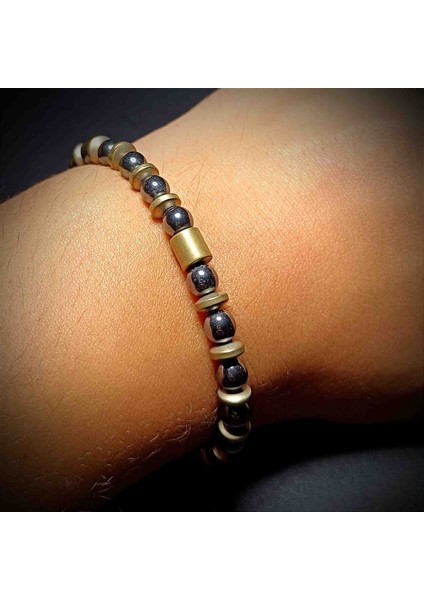 Hematit Doğal Taş Bileklik -2 fırsatları