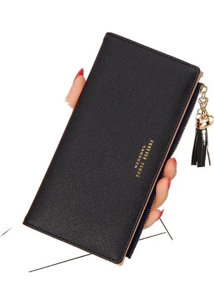 Yeni Bayanlar Uzun Püskül Fermuarlı Cüzdan (Yurt Dışından)