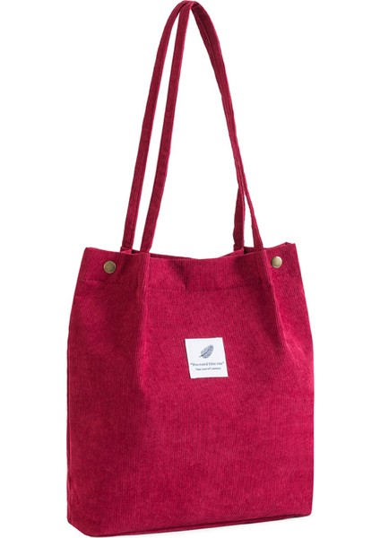 Edebi Omuz Kanvas El Çantası (Yurt Dışından)