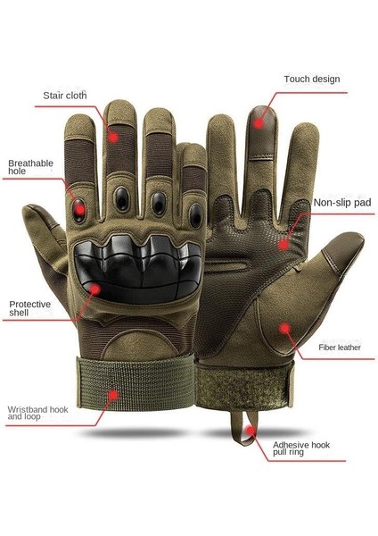 Tam Parmak Koruyucu Taktik Eldiven (Yurt Dışından) fırsatları