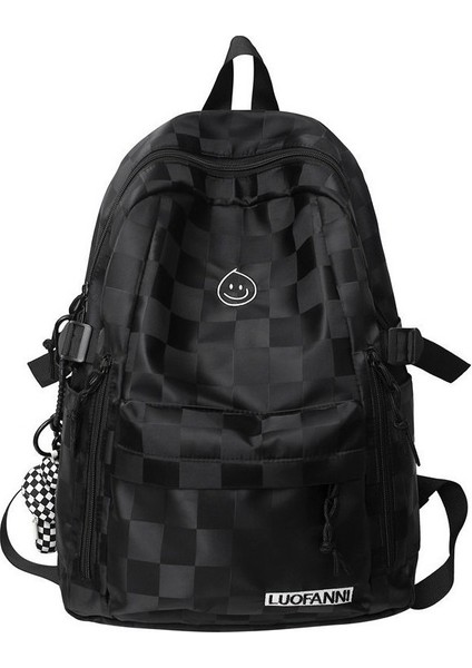 Kadınlar Laptop Seyahat Için Plaid Leisure Okul Sırt Çantası (Yurt Dışından)
