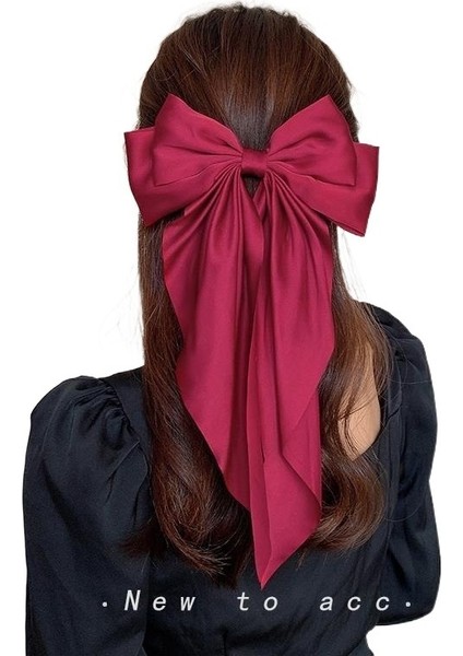 Büyük Retro Flama Fiyonklu Saç Tokası (Yurt Dışından)