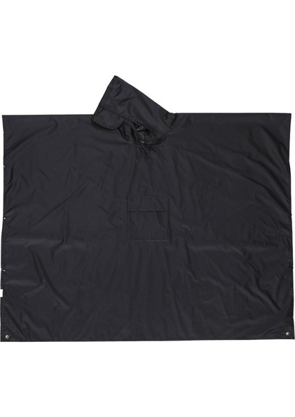 Yağmur Panço Yürüyüş Açık Çok Fonksiyonlu Pelerin Yağmurluk Pu Su Geçirmez Polyester Tafta (Yurt Dışından)