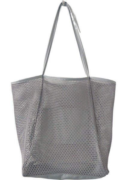 Büyük Kapasiteli Plaj Çantası Içi Boş Örgü Saklama Çantası (Yurt Dışından)