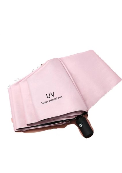 Pinellia Flowers Tam Otomatik Güneş Koruma Şemsiyesi (Yurt Dışından)