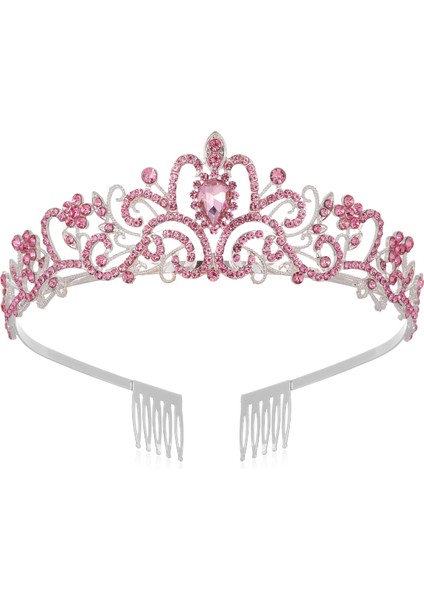 Anneler Günü Kristal Bit Taç (Yurt Dışından)