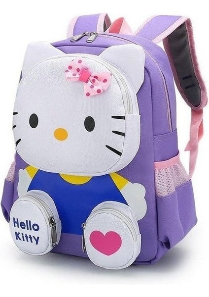 Novo Çocuk Çantası Cartoon Style Kt Gato Dois Omb (Yurt Dışından) fırsatları