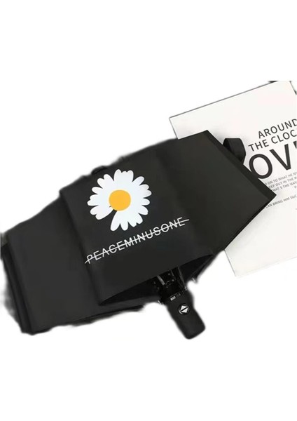 Pinellia Flowers Tam Otomatik Güneş Koruma Şemsiyesi (Yurt Dışından)