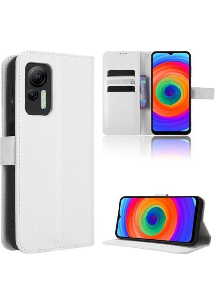 Ulefone Not 14 Için Kılıf Kapak Kart Tutucu Manyetik Cüzdan Kickstand (Yurt Dışından)