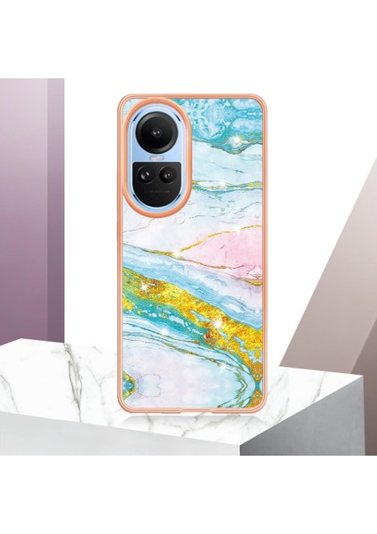 Oppo Oppo 8t 4g Mermer Desen Koruma Için Kılıf Ince Tpu Yumuşak Tampon (Yurt Dışından) fiyatları