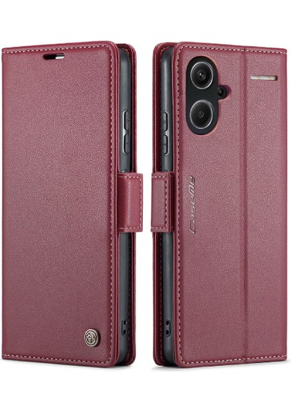 Xiaomi Redmi Not 13 Pro Artı Cüzdan Durumda Kart Yuvası Durumda (Yurt Dışından)