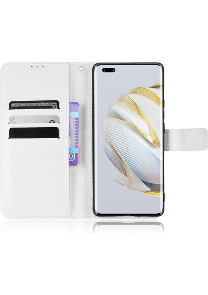 YH Market Huawei Nova 10 Rpo Için Kılıf Kapak Kart Tutucu Kickstand Manyetik Cüzdan (Yurt Dışından)