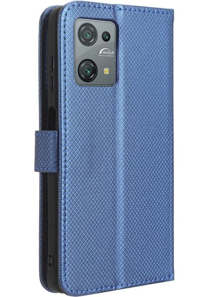 Blackview Oscal C30 Pro Kart Tutucu Kapak Manyetik Cüzdan Için Kılıf (Yurt Dışından)