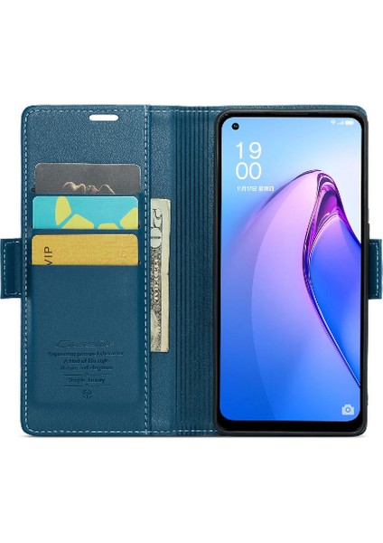 Oppo Için Caseme Durumda F21 Pro 5g Kart Yuvası Kickstand Cüzdan Kılıf Anti (Yurt Dışından)