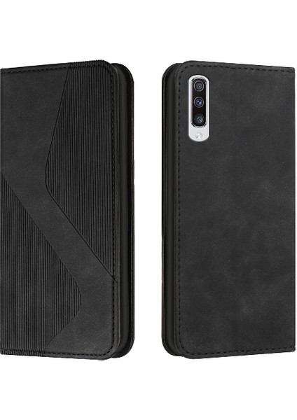 Samsung Galaxy A50/A50S/A30S Cüzdan Kickstand Kart Yuvaları Tutucu (Yurt Dışından)