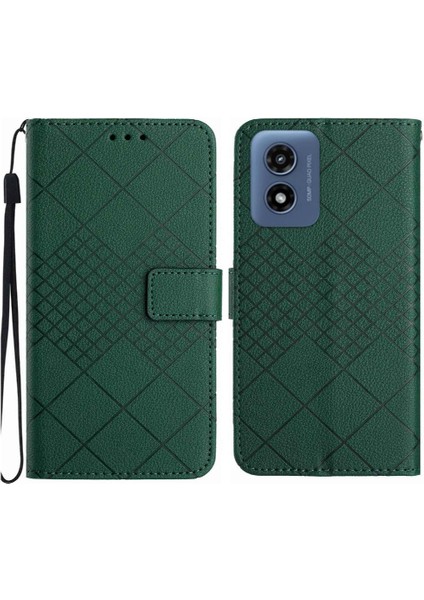 Motorola Moto G Oynamak Için Flip Case El Kayışı ile 5g 2024 Kart Yuvası Standı (Yurt Dışından)