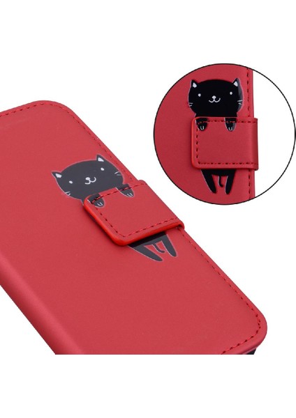 Iphone 5 / 5s / Se Için Flip Case Cüzdan Deri Kılıf Kapak Basit (Yurt Dışından)