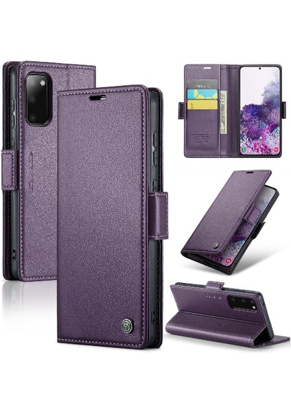 Samsung Galaxy S20 Kickstand Kart Yuvası Darbeye Dayanıklı Durumda (Yurt Dışından)