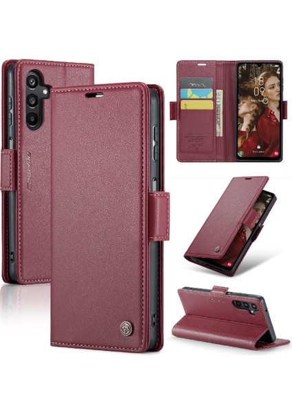 Samsung Galaxy A15 Için Caseme Durumda 4g/5g Cüzdan Kılıf Kart Yuvası Kickstand (Yurt Dışından)