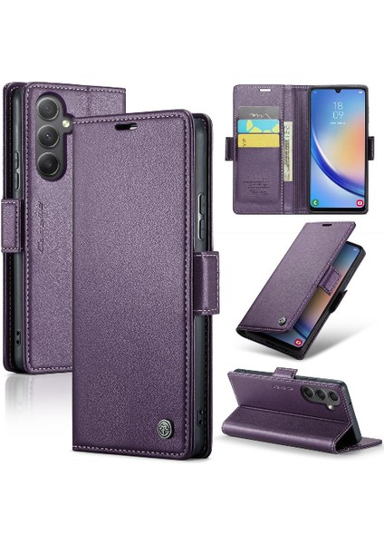 Samsung Galaxy A34 5g Kart Yuvası Cüzdan Kılıf Anti Dolandırıcılık Için Caseme Durumda (Yurt Dışından)