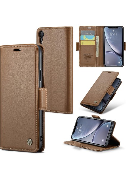 IPhone Xr Darbeye Dayanıklı Durumda Anti Dolandırıcılık Kickstand Kart Yuvası (Yurt Dışından) fiyatları