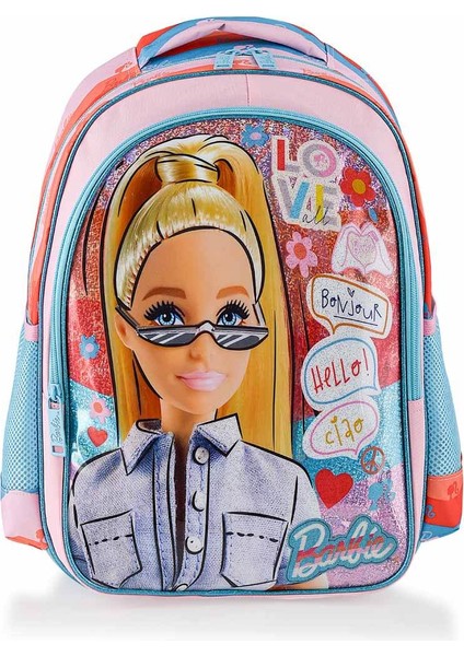 Barbie All Love Okul Çantası Lisanslı Suluk Matara Hediye