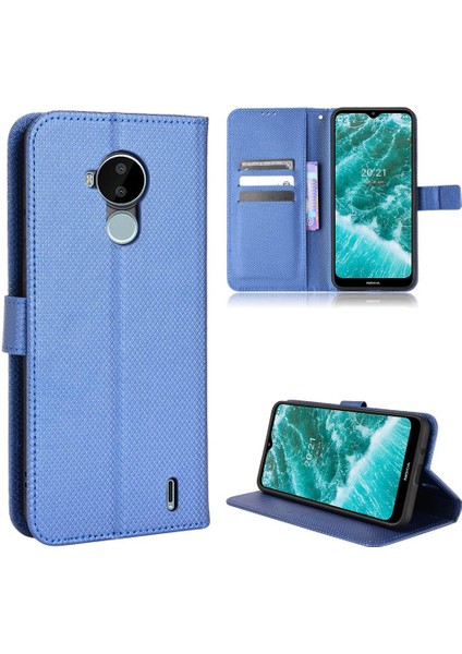 Nokia C30 Manyetik Cüzdan Kapak Kart Tutucu Kickstand Için Kılıf (Yurt Dışından) fiyatları