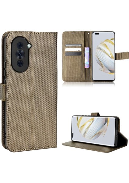 Huawei Nova 10 Kickstand Manyetik Cüzdan Kart Tutucu Kapak Için Kılıf (Yurt Dışından) modelleri