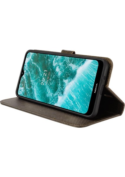 Nokia C30 Manyetik Cüzdan Kapak Kart Tutucu Kickstand Için Kılıf (Yurt Dışından) fiyatları