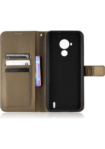 Nokia C30 Manyetik Cüzdan Kapak Kart Tutucu Kickstand Için Kılıf (Yurt Dışından) indirimleri