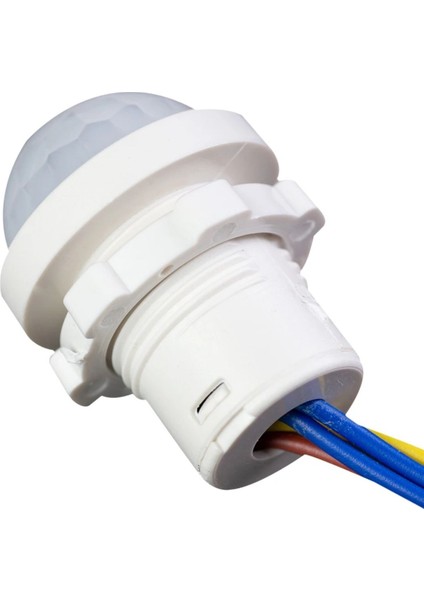 Pır Hareket Sensörü 220V - 25cm Kablolu ve Konnektörlü indirimleri