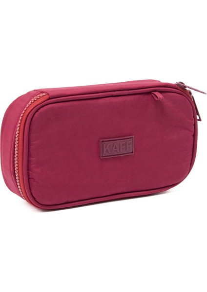 Kalem Kutusu Bej Organizer Su Geçirmez Krinkıl Kumaş Kaff Kalem Bölmeli Kalemlik Kalemkutu