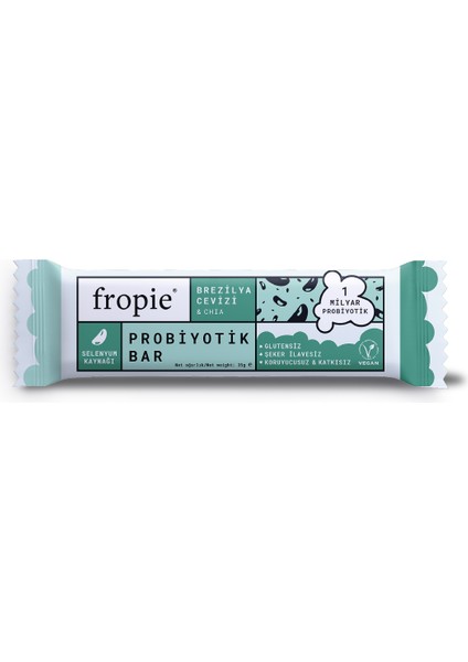 Brezilya Cevizi & Chialı Probiyotik Bar - 35 g - 12 adet modelleri