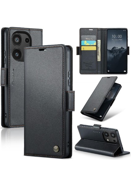 Xiaomi Redmi Not 13 Için Caseme Durumda Pro 4g Kart Yuvası Kickstand Anti Durumda (Yurt Dışından)