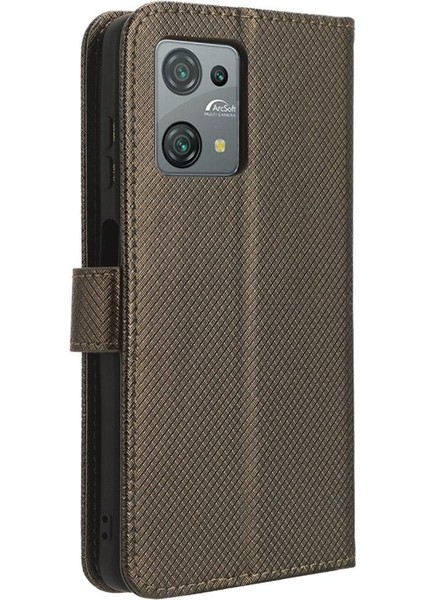 Blackview Oscal C30 Pro Kart Tutucu Kapak Manyetik Cüzdan Için Kılıf (Yurt Dışından)