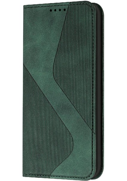 Samsung Galaxy A71 4g Manyetik Folio Kapak Cüzdan Kickstand Pu (Yurt Dışından)