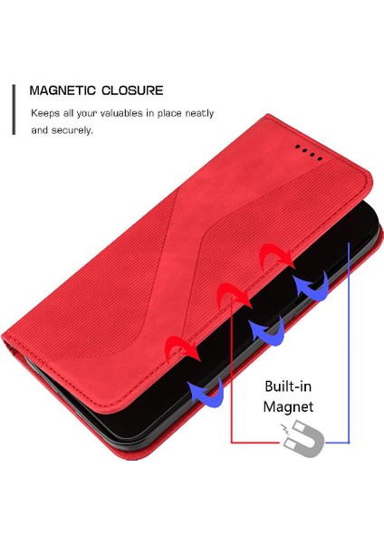 Samsung Galaxy A12/M12 Cüzdan Kickstand Pu Deri Manyetik Kart (Yurt Dışından)