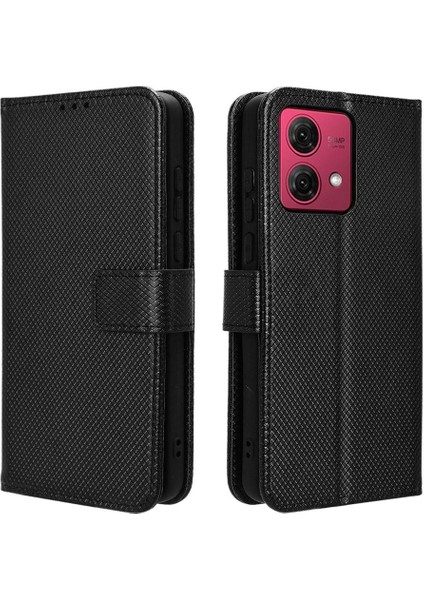 Motorola Moto G84 5g Kart Tutucu Kapak Kickstand Manyetik Cüzdan (Yurt Dışından)