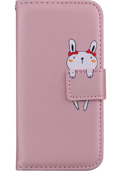 Iphone 5 / 5s / Se Için Flip Case Cüzdan Deri Kılıf Kapak Basit (Yurt Dışından)