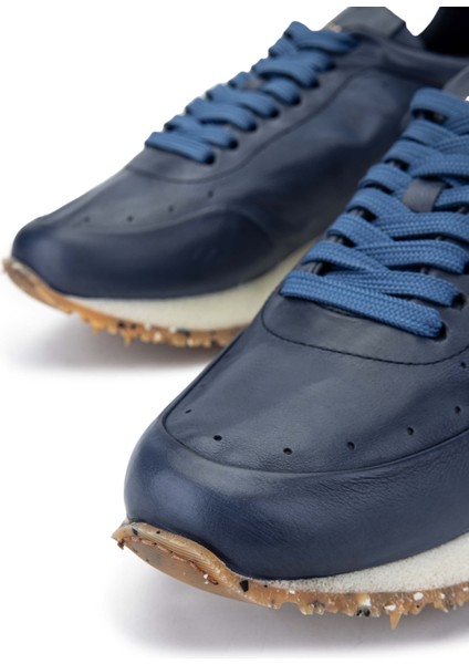 Erkek Deri Mavi Sneakers & Spor Ayakkabı 511 BU3354A Erk Ayk Y24 Frıda Marıne modelleri