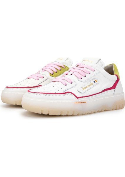 Kadın Deri Beyaz Sneakers & Spor Ayakkabı 511 BD1396B Bn Ayk Y24 Whıte/flmng/orts fırsatları