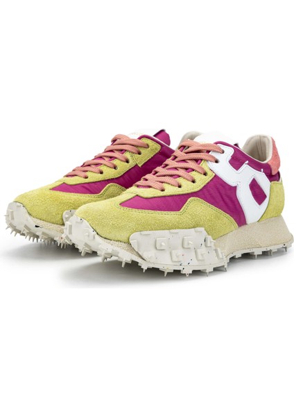 Kadın Tekstil Deri Fıstık Yeşili/fujya Sneakers & Spor Ayakkabı 511 BD1408C Bn Ayk Y24 Ortıs/fuxıa/fresıa