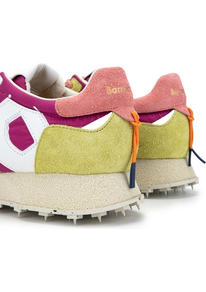 Kadın Tekstil Deri Fıstık Yeşili/fujya Sneakers & Spor Ayakkabı 511 BD1408C Bn Ayk Y24 Ortıs/fuxıa/fresıa